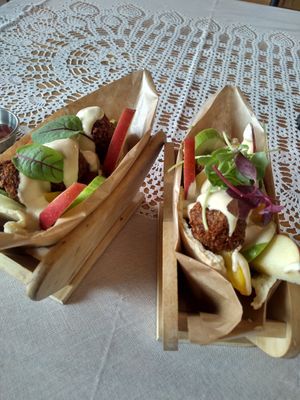 . at Cafe Vege Bakery in Gyeongju