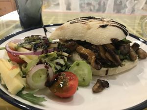 Ciabatta #Veganuary at Cafe Vege Bakery in Gyeongju