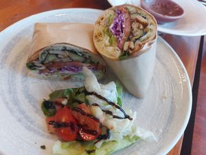 Wrap at Cafe Vege Bakery in Gyeongju