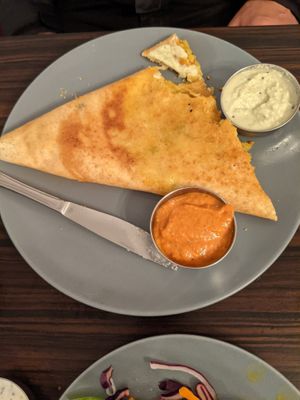 Dosa at The South Indian - Vesterbrogade in Copenhagen