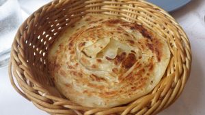 Parotta at The South Indian - Vesterbrogade in Copenhagen