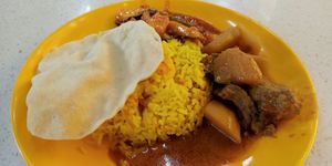 Nasi biryani 黄姜饭 at Unicuz Vegetarian 宏缘素食 - Clementi in West Singapore