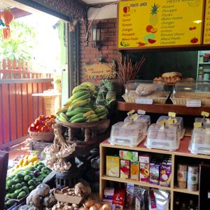 they have vegan muffins! at Blue Diamond in Chiang Mai