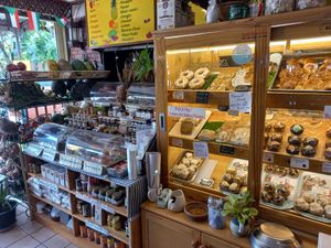 Bakery section, almost all of it is vegan at Blue Diamond in Chiang Mai
