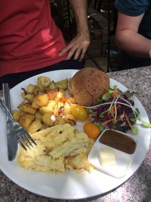 breakfast option A4 at Blue Diamond in Chiang Mai