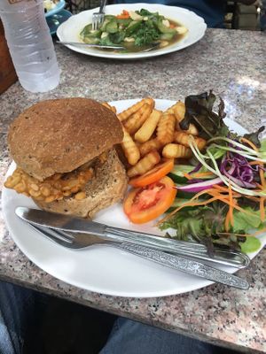 vegan sandwich #5 at Blue Diamond in Chiang Mai