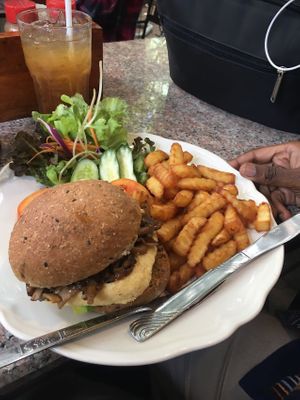 vegan sandwich #4 at Blue Diamond in Chiang Mai