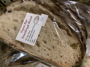 Homebaked bread  at Blue Diamond in Chiang Mai