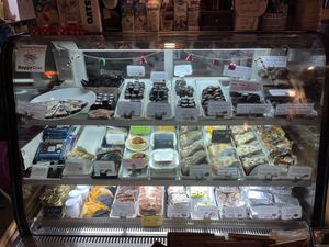 Chocolate and desserts (vegan products labelled)  #Veganuary at Blue Diamond in Chiang Mai
