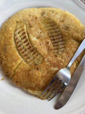 Banana pancakes (came with maple syrup)  #Veganuary at Blue Diamond in Chiang Mai