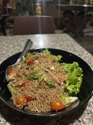 Quinoa salad - really nice!  at Blue Diamond in Chiang Mai