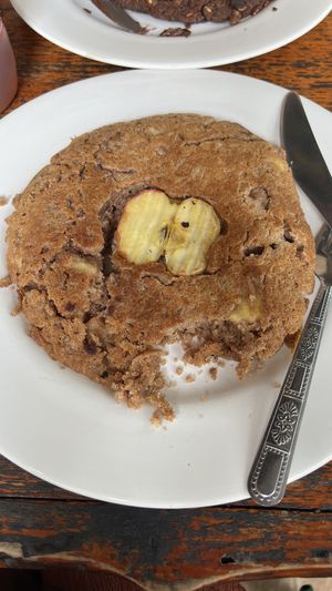 Apple Cinamon „Pancake“   at Blue Diamond in Chiang Mai