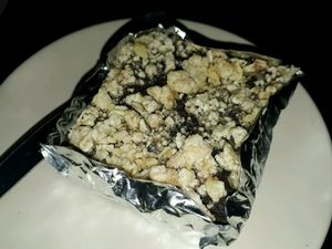 Vegan coconut pie at Blue Diamond in Chiang Mai