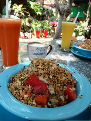 delicious breakfast at Blue Diamond in Chiang Mai