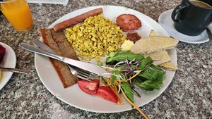 Vegan Full English at Blue Diamond in Chiang Mai