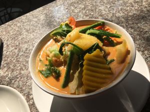Masaman Curry  at Blue Diamond in Chiang Mai