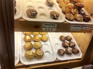 Vegan muffins  at Blue Diamond in Chiang Mai