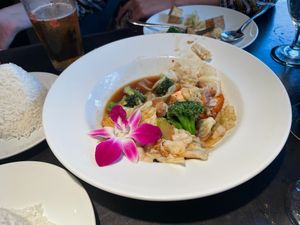 Mixed vegetables  at Noi Thai in Honolulu