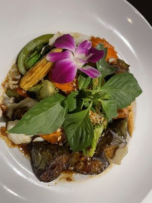 Spicy eggplant  at Noi Thai in Honolulu