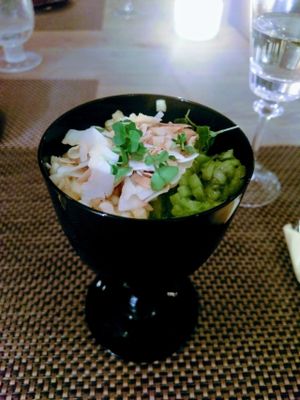 Chia seed pudding  at Mandala in Belgrade