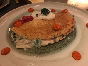 Pancake at Mandala in Belgrade