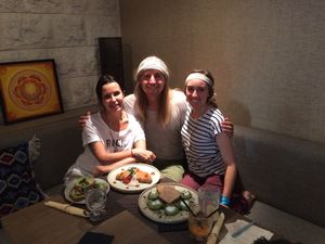 Delicious food and delightful owner Eleni ❤️ at Mandala in Belgrade