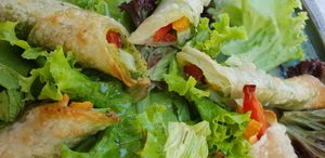 Mandala roll at Mandala in Belgrade