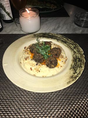 Kofte at Mandala in Belgrade