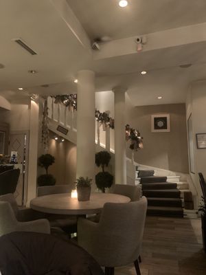 Dining room at Mandala in Belgrade