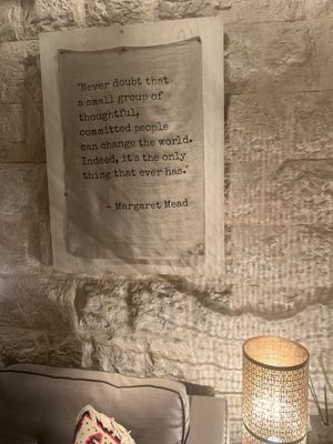 Nice interior at Mandala in Belgrade