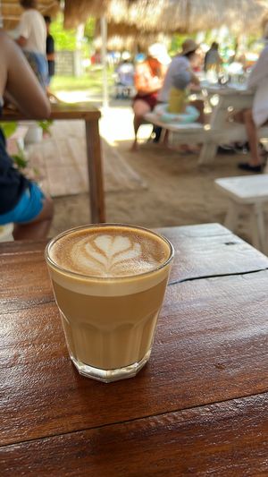 Coffee was 160 or deal smoothie bowl and coffee 380  at SHAKA - Siargao in Siargao