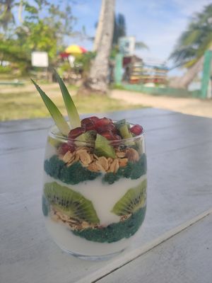 Spirulina blisscup #Veganuary at SHAKA - Siargao in Siargao
