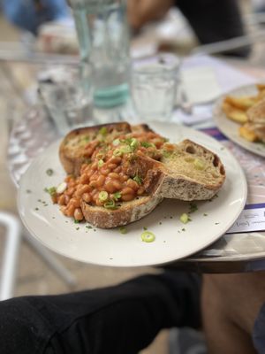 Beans on Toast - Very tasty  at Bailgate Deli in Lincoln