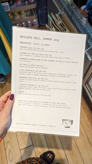  at Bailgate Deli in Lincoln