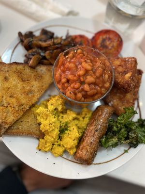 Amazing Vegan Brunchh  at Bailgate Deli in Lincoln
