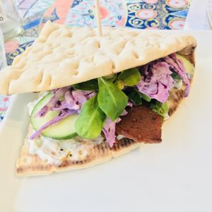 Gyro  at Bailgate Deli in Lincoln