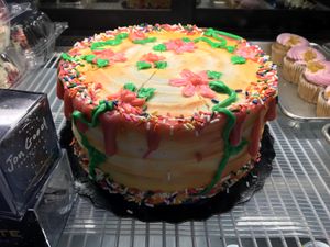 Cake at Morels Cafe in Louisville