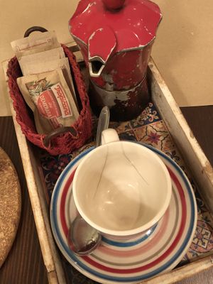 Coffee  at ErbOsteria in Trieste