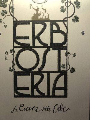 Outside  at ErbOsteria in Trieste