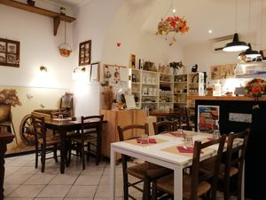 Restaurant at ErbOsteria in Trieste