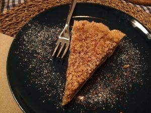 Crostata vegana at ErbOsteria in Trieste