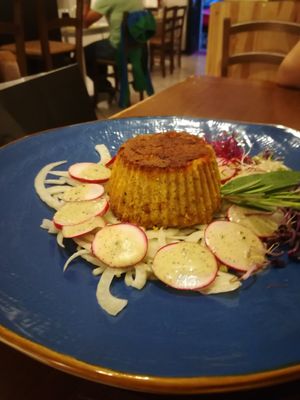 Tortino di ceci at ErbOsteria in Trieste