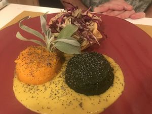 Flan at ErbOsteria in Trieste