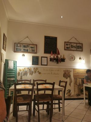 Interior of the place is super nice at ErbOsteria in Trieste