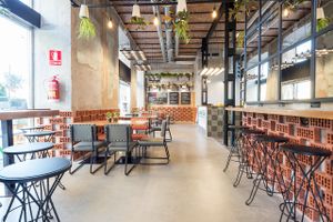 A view of our main dinner room. at Siete Semillas in Malaga