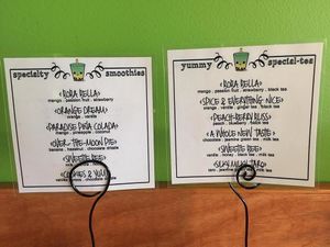 Drink specialties at Cafe Boba in Kentwood