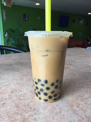 Vietnamese Iced Coffee
with coconut milk
Original boba at Cafe Boba in Kentwood