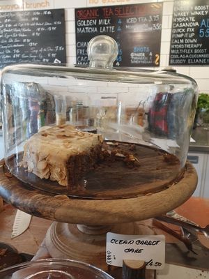 Cake counter at Eliane in Hungerford