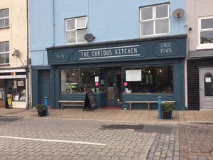 Street view at The Curious Kitchen in Brixham