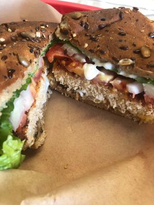 Fried chick’n at Bambi's Country Farm Market in High Springs